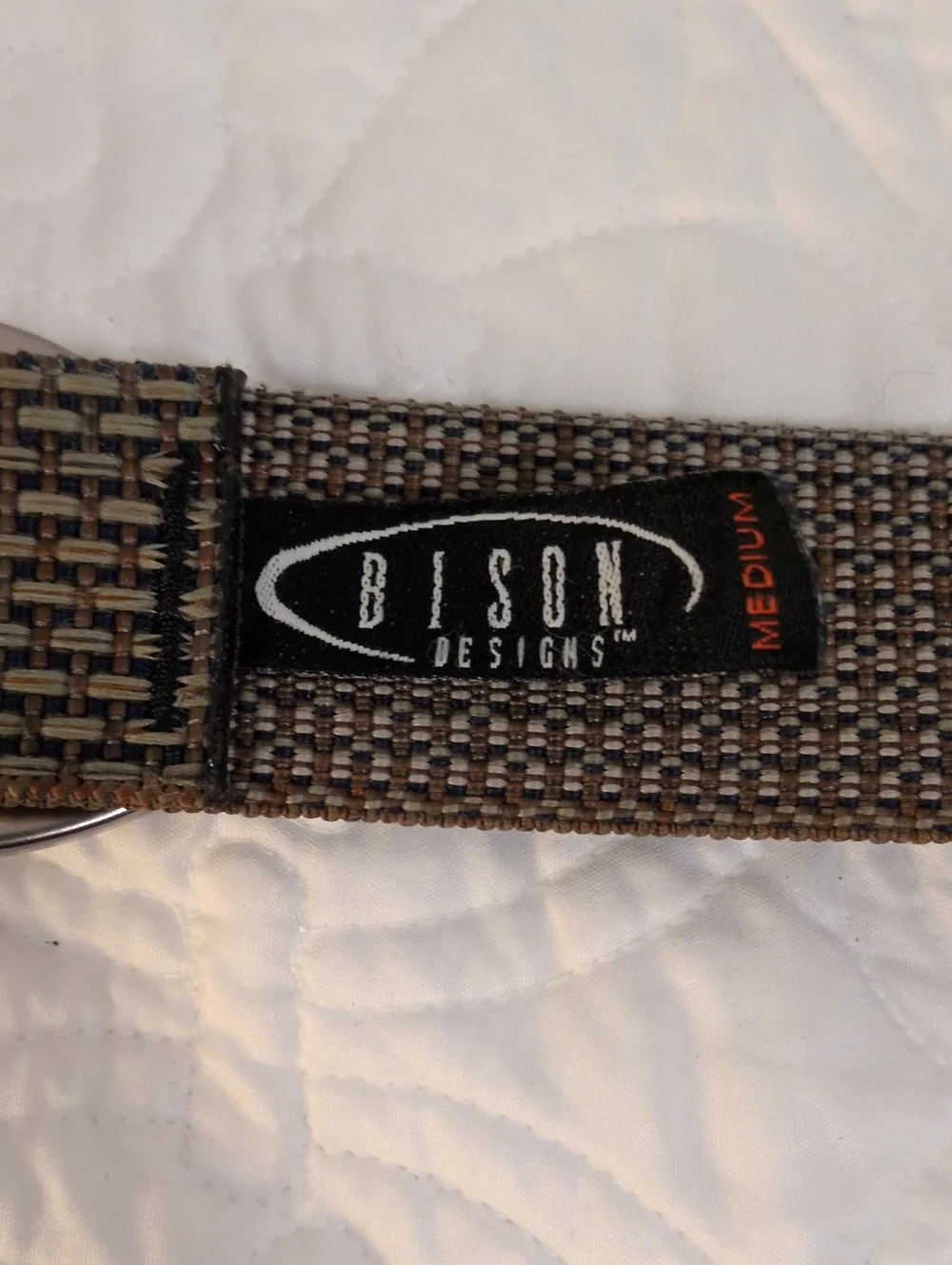 Bison Designs Tap Cap Woven Belt